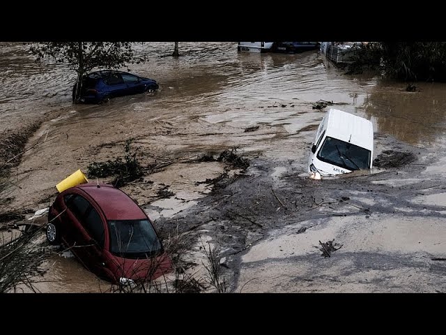 ⁣No Comment : De fortes pluies provoquent des inondations dévastatrices en Espagne