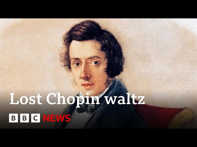 ⁣Lost Chopin waltz discovered almost 200 years after it was written | BBC News