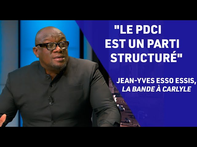 ⁣"Le président Thiam est de facto le candidat du PDCI-RDA" Jean Yves Esso Essis