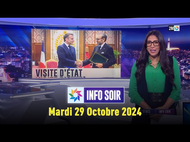 ⁣Info soir : Mardi 29 Octobre 2024