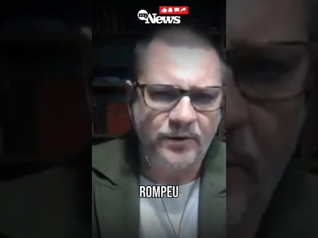 ⁣"VAI E VEM DANADO", DIZ JORNALISTA SOBRE RELAÇÃO DE BOLSONARO COM CAIADO #shorts #política