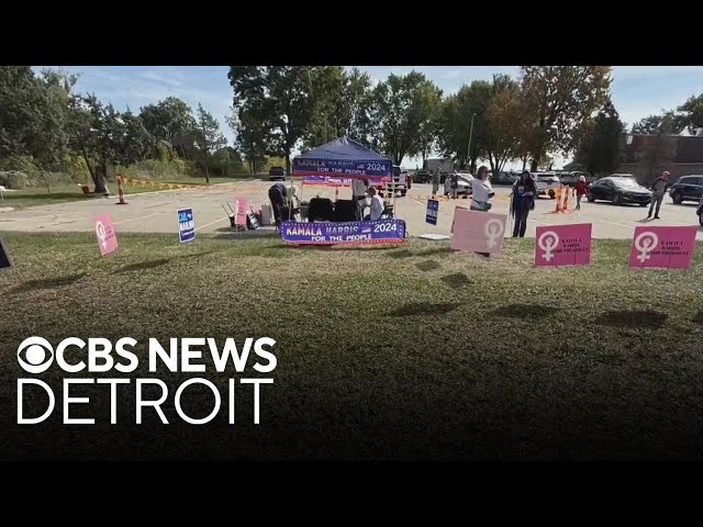 ⁣Michigan election canvassers say driver allegedly tried to run them over