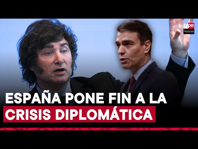 ⁣España nombra embajador en Argentina y pone fin a cinco meses de crisis diplomática