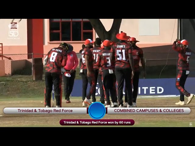 ⁣Red Force Defeat CCC In Super 50 Opener