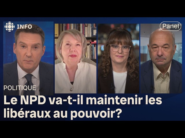 ⁣Panel politique : fin de l’ultimatum du Bloc québécois à Ottawa