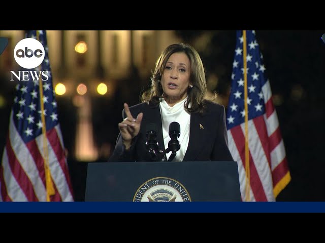 ⁣Harris calls Trump 'unstable' during speech in DC