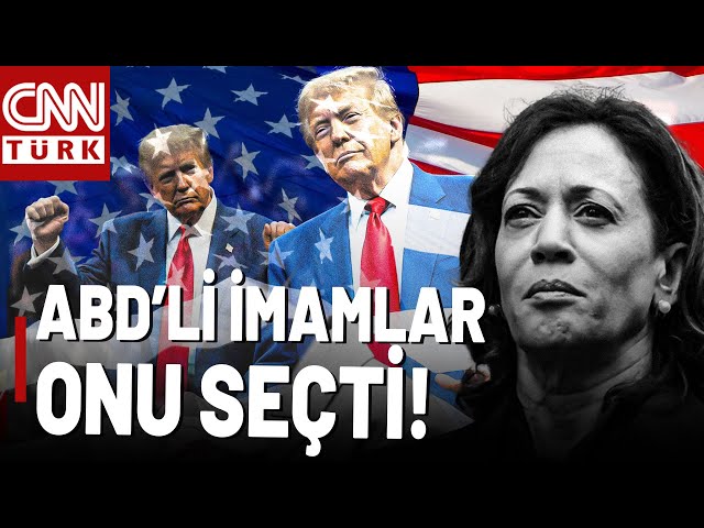 ⁣ABD'li İmamlar Başkanlık Yarışında Seçimini Yaptı! Dengeleri Nasıl Değiştirecek?