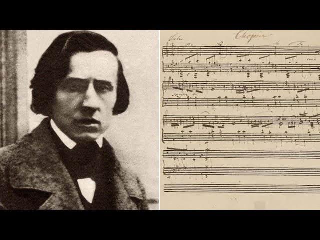 ⁣Lost Chopin waltz unearthed nearly 200 years after his death