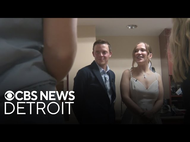 ⁣Michigan newlyweds born prematurely return to the hospital where their love story began