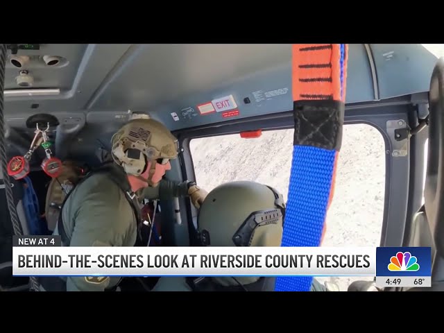 ⁣Behind the scenes at Riverside County rescues