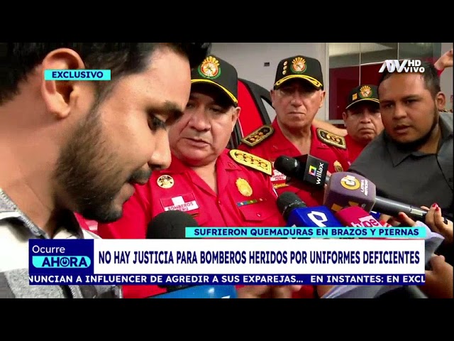 ⁣¡Exclusivo! No hay justicia para bomberos heridos por uniformes deficientes