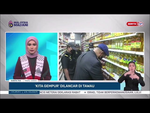 ⁣29 OKT 2024 - KANTA 744- 'KITA GEMPUR' DILANCAR DI TAWAU