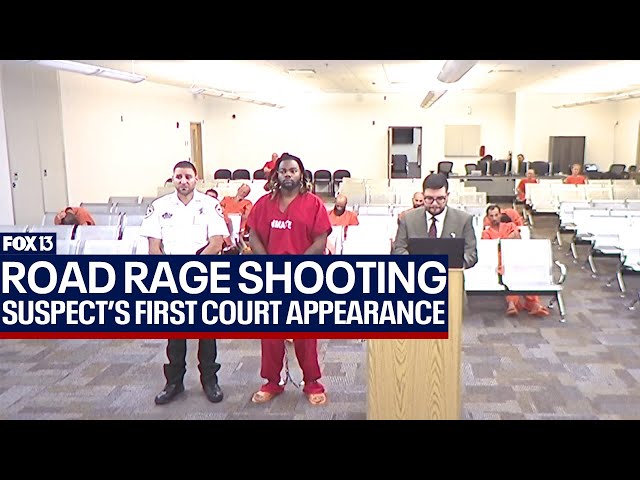 ⁣Riverview road rage shooting: Suspect in court