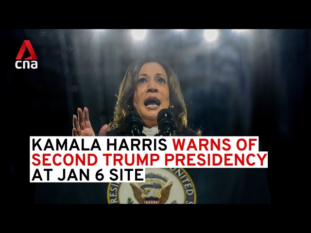 ⁣Trump is "unstable" and "out for unchecked power": Kamala Harris