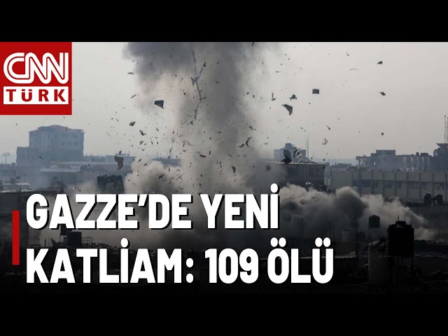 ⁣İsrail Yine sivilleri Hedef Aldı! Gazze'ye Hava Saldırısı Düzenlendi: 109 Can Kaybı