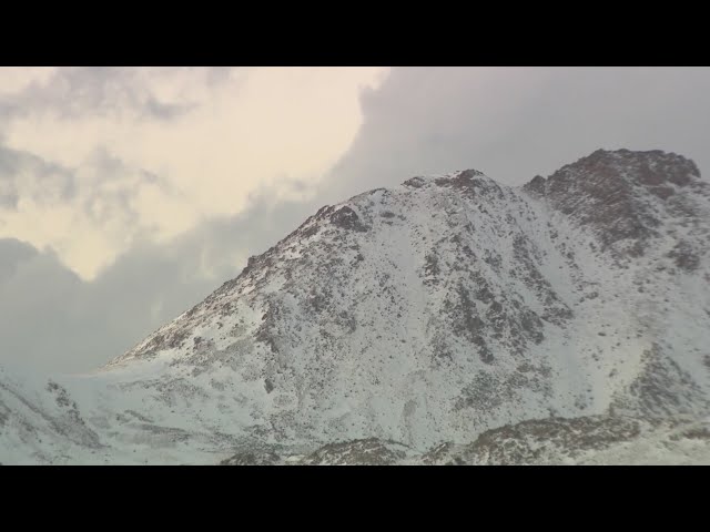 ⁣Flakes begin to fly in Colorado's high country