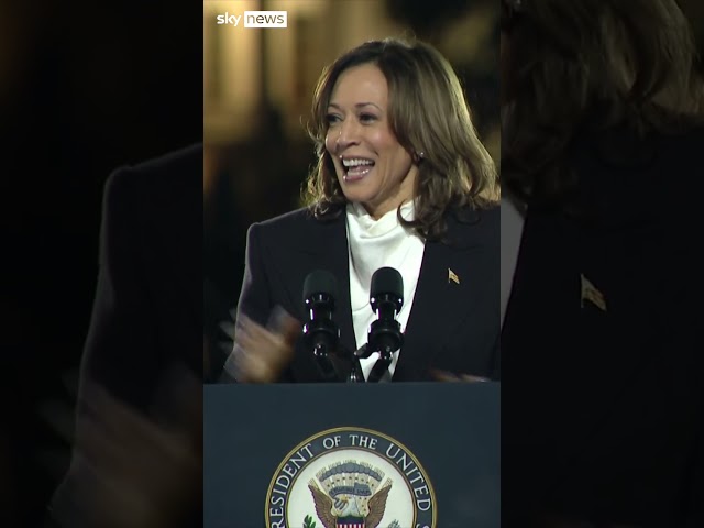 ⁣Kamala Harris says Trump will walk into the White House with an enemy list if elected