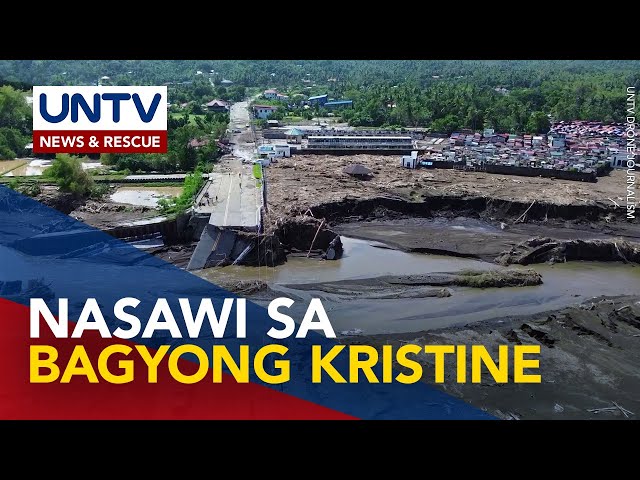 ⁣Death toll sa Bagyong Kristine, sumampa na sa 145; infrastructure damage, lumobo pa sa P3.6-B—NDRRMC