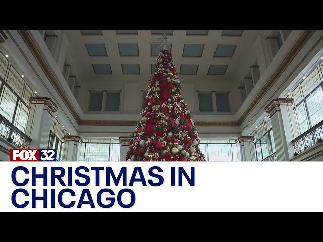 ⁣It's beginning to look a lot like Christmas in Chicago