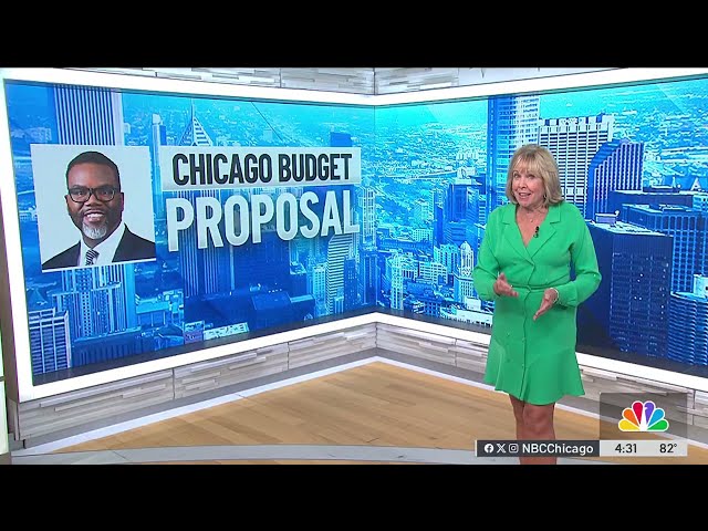 ⁣Chicago mayor expected to propose INCREASE on property taxes in budget address