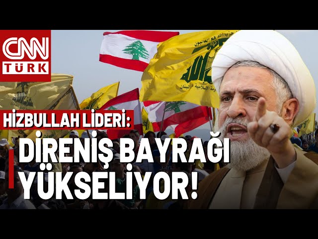 ⁣"Gazze Gibi Lübnan'a Da Savaş Açacaklardı!" Hizbullah Lideri Naim Kasım, İsrail'