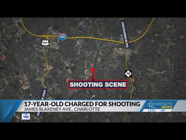 ⁣17-year-old charged after 18-year-old shot and killed in a car: CMPD