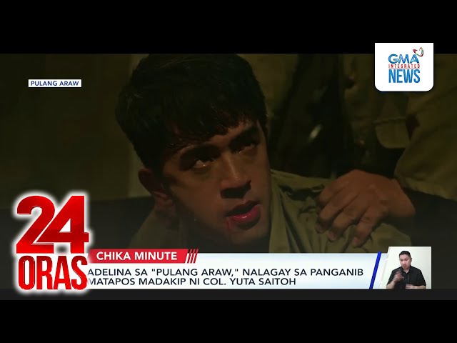 ⁣Ang pagbangon ng lead casts ng "Pulang Araw" laban kay Col. Saitoh; atbp l 24 Oras