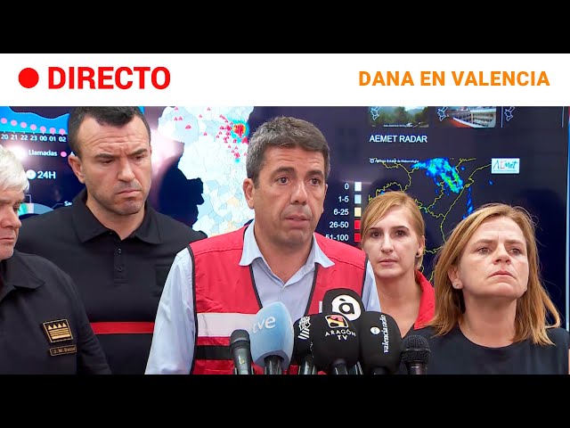 ⁣DANA: Comparece el PRESIDENTE de la COMUNIDAD VALENCIANA, CARLOS MAZÓN | RTVE Noticias