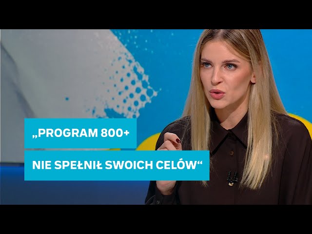 ⁣Głośna wypowiedź o 800+. Aleksandra Gajewska tłumaczy