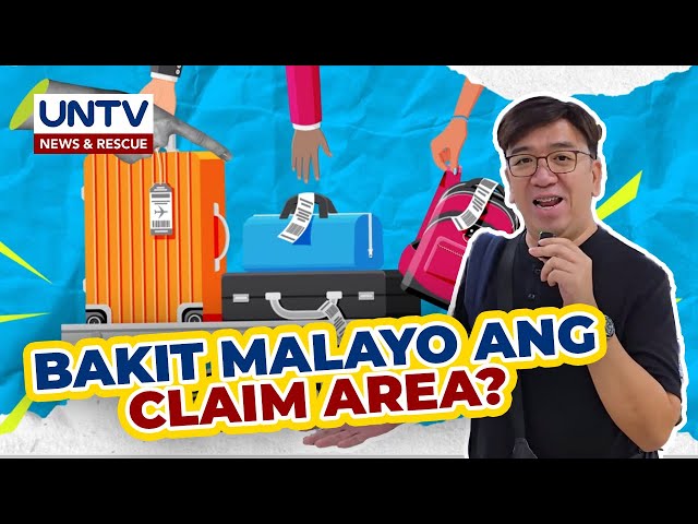 ⁣ALAMIN: Baggage claim area sa airports, bakit kalimitang malayo ang lokasyon?