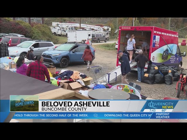 ⁣'Beloved Asheville' rebuilding its community