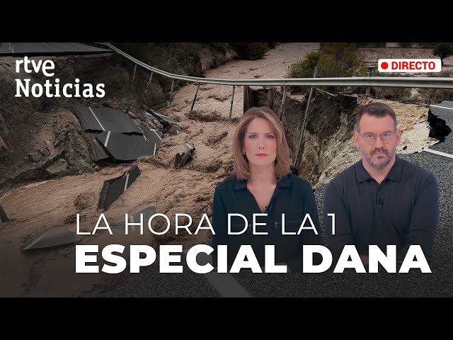 ⁣LA HORA DE LA 1  EN DIRECTO: ESPECIAL INFORMATIVO con LA ÚLTIMA HORA de la DANA | RTVE Noticias