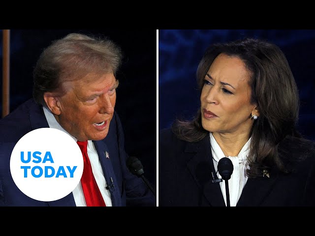 ⁣Election forecaster stays by Kamala Harris winning prediction | USA TODAY