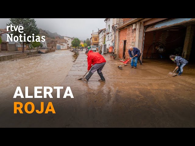 ⁣DANA: Las LLUVIAS TORRENCIALES caen en ARAGÓN, CATALUÑA y ANDALUCÍA, con VECINOS ATRAPADOS | RTVE