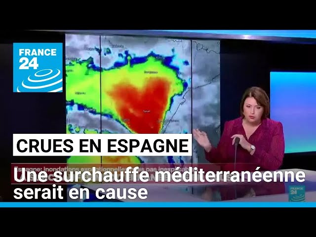 ⁣Crues historiques en Espagne : une surchauffe méditerranéenne en cause • FRANCE 24