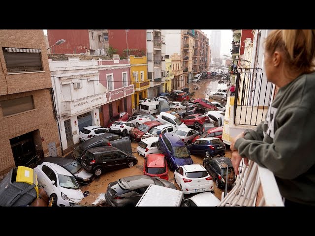 ⁣At least 64 people dead after devastating flash floods in Spain