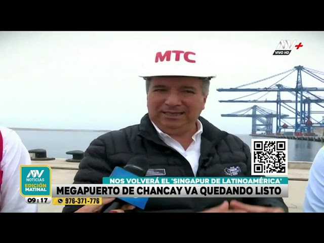 ⁣Megapuerto de Chancay: Perú se convertirá en el 'Singapur de Latinoamérica'