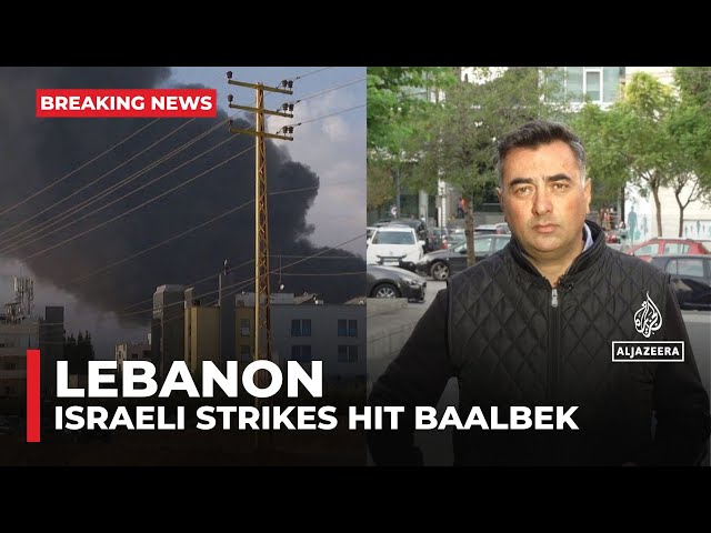 ⁣Lebanon: Israel strikes historic eastern city of Baalbek after evacuation call