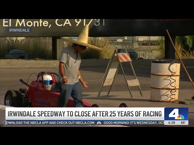 ⁣Irwindale Speedway to close by end of 2024