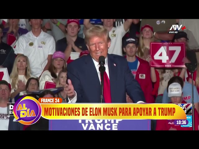 ⁣Elecciones en Estados Unidos: Las motivaciones de Elon Musk para apoyar a Donald Trump