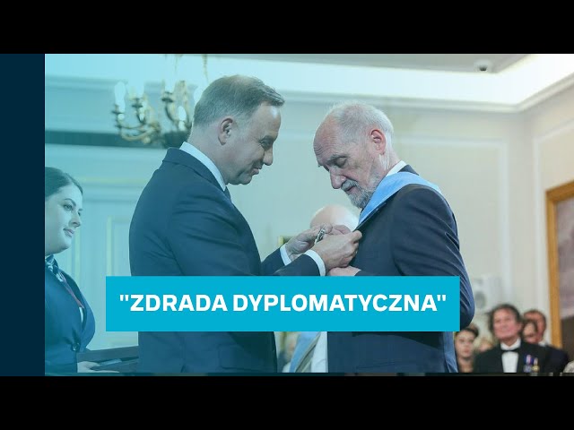 ⁣"Zdrada dyplomatyczna" Macierewicza. Raport o rosyjskich wpływach