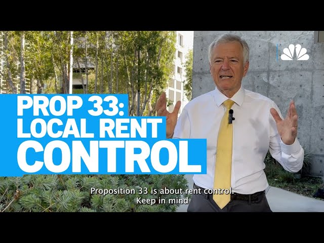 ⁣California Prop 33 explained: Local rent control | NBCLA