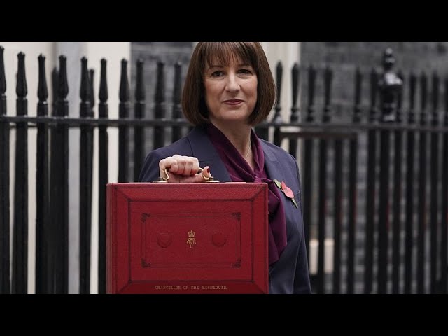 ⁣UK Treasury chief Rachel Reeves unveils £40bn tax hikes in budget