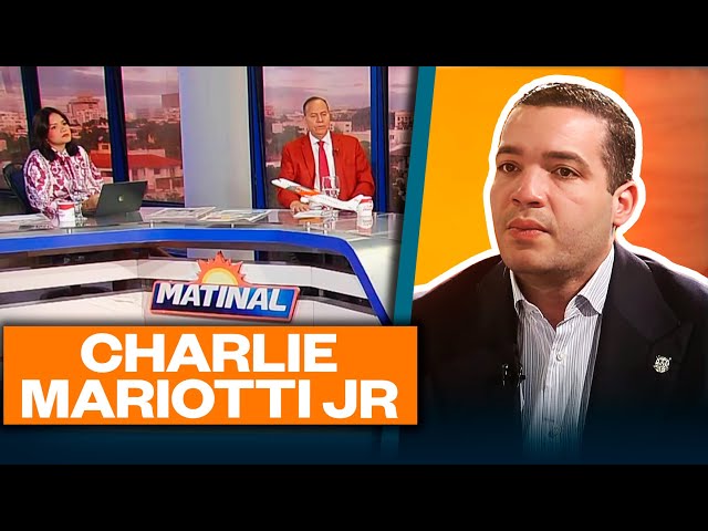 ⁣Charlie Mariotti Jr, Diputado de la circunscripción #1 del DN por el PLD | Matinal