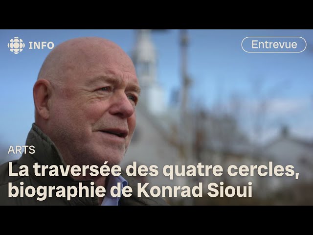 ⁣Konrad Sioui lance sa biographie