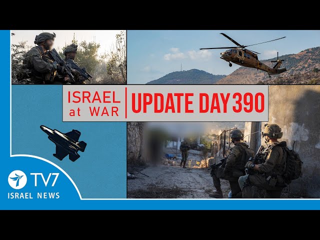 ⁣TV7 Israel News - Swords of Iron, Israel at War - Day 390 - UPDATE 30.10.24