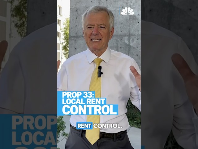 ⁣California's Prop 33 explained: Local rent control