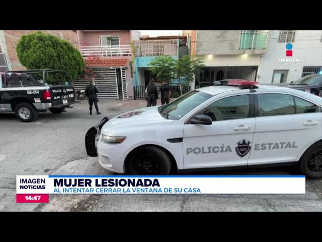 ⁣Ladrón hiere a una mujer al intentar ingresar a su casa | Noticias GDL con Fabiola Anaya