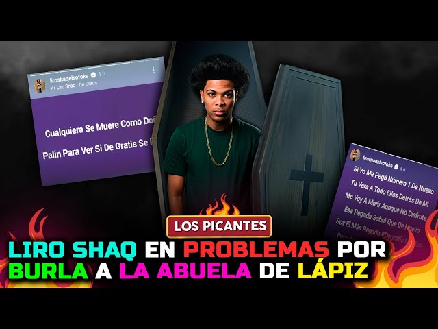 ⁣Liro Shaq se entierra solo al burlarse de La difunta Abuela de Lápiz Conciente | Vive el Espectáculo