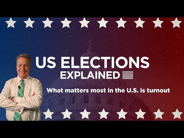 ⁣US election 2024: How crucial will voter turnout be?